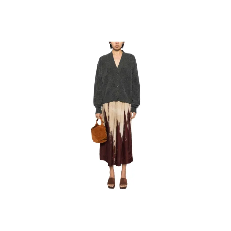UMA WANG Buttoned V Neck Cardigan-1