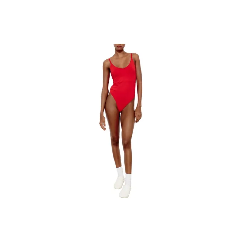 ZARA Bodysuits Women's Red-2