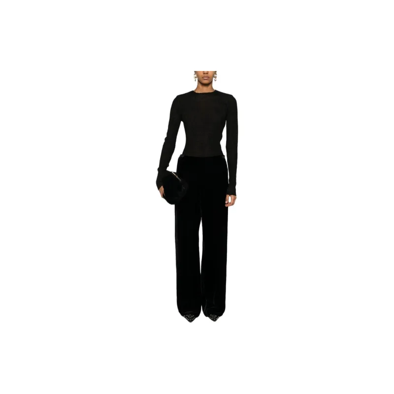 TOTEME Metallic Ribbed knit Jumper-1