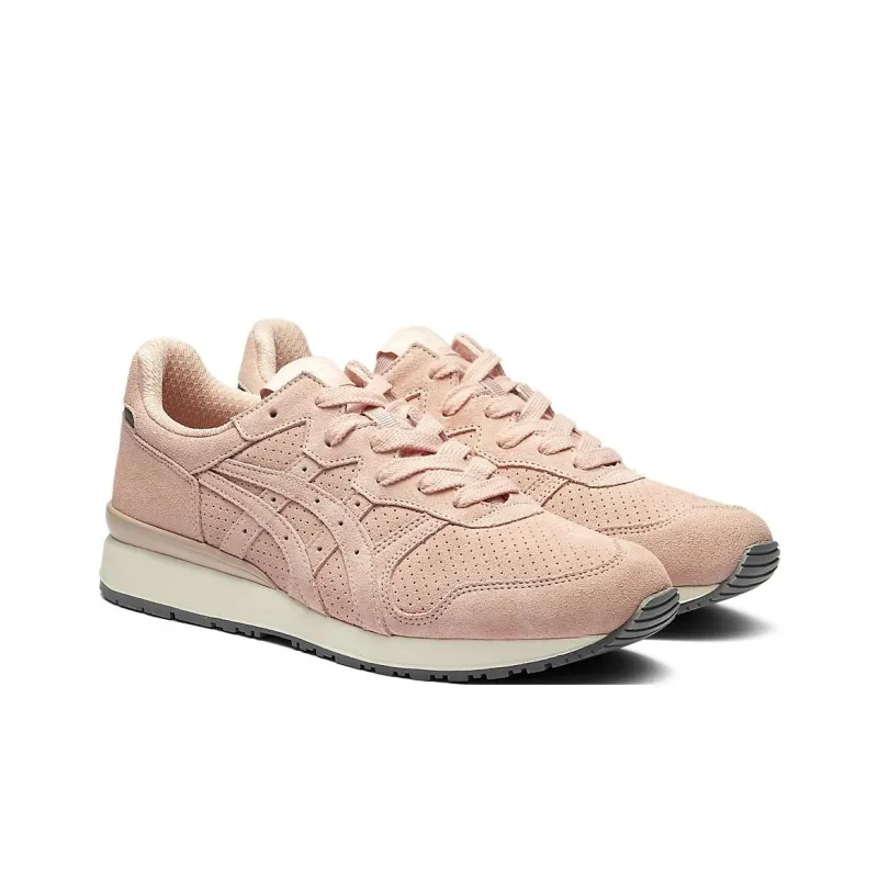 Onitsuka Tiger Anti Slip Wear Resistant Low Top Running Shoes Unisex Pink-3