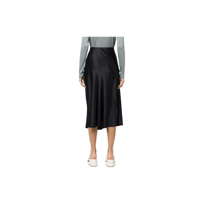 VINCE Draped Slip Skirt-2