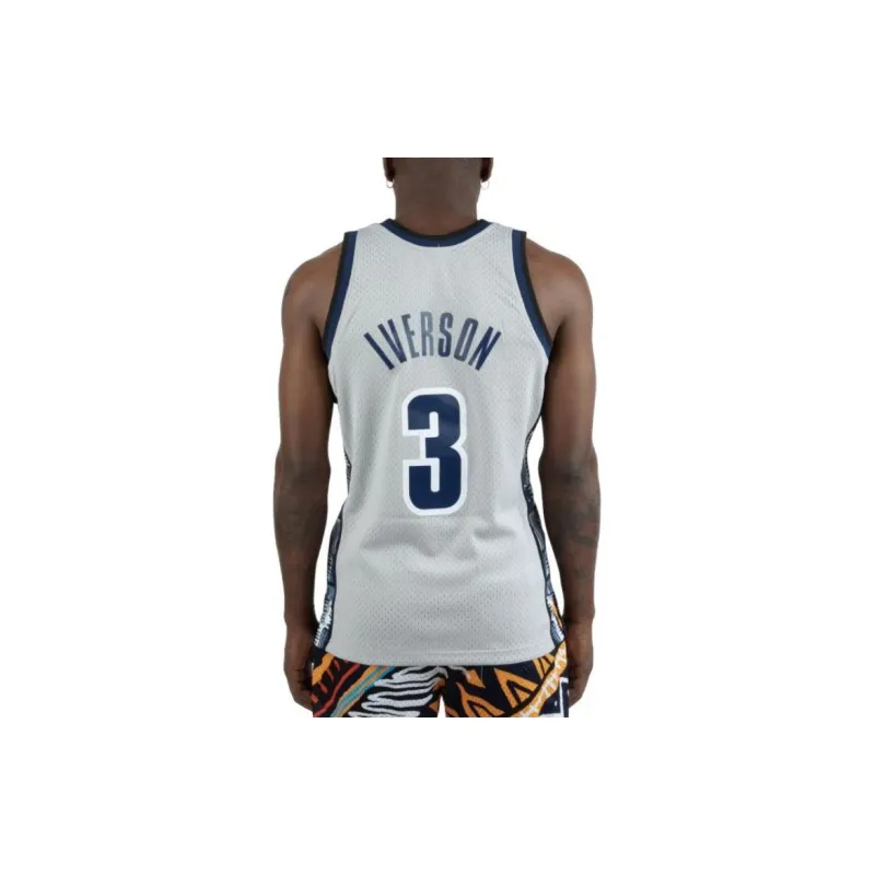 Mitchell & Ness Basketball Jersey Men's White-3