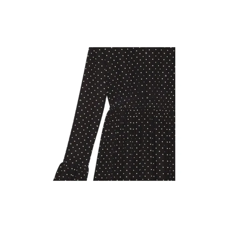 GUCCI Polka Dot Long Sleeve Dress-1
