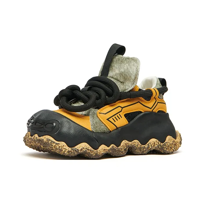 KEDDO Paint Is Not Dry Low-Top Chunky Sneakers Unisex-13