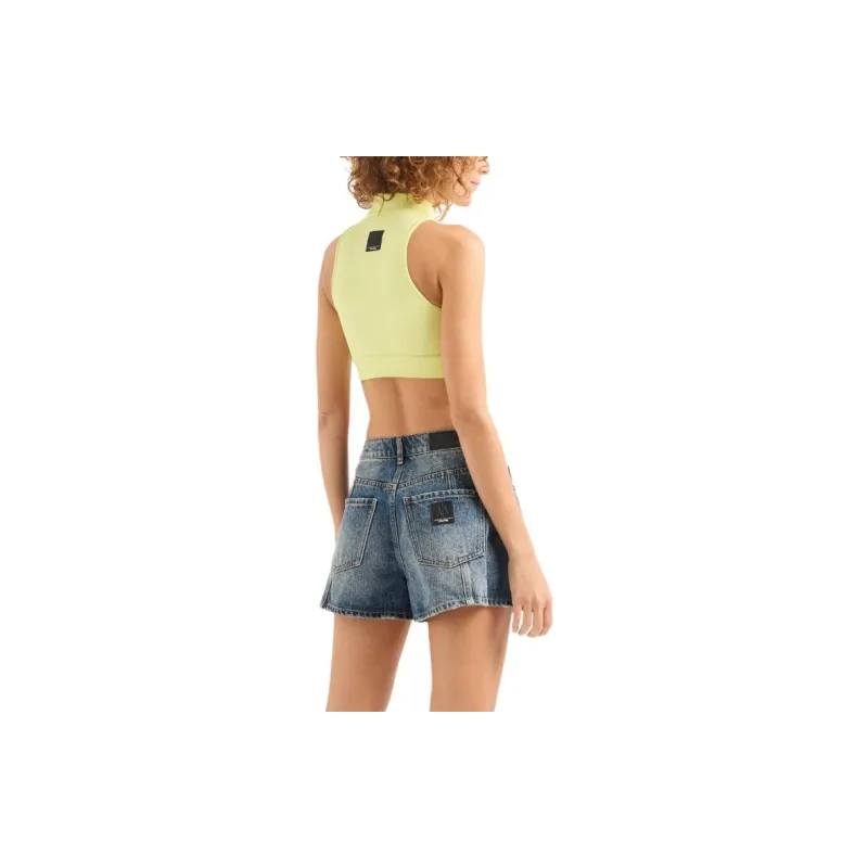 ARMANI EXCHANGEAE SS24 Denim Shorts Women's Indigo-2