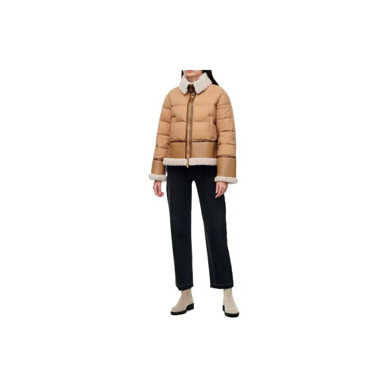 PINKO Zip-Up Padded Jacket-5