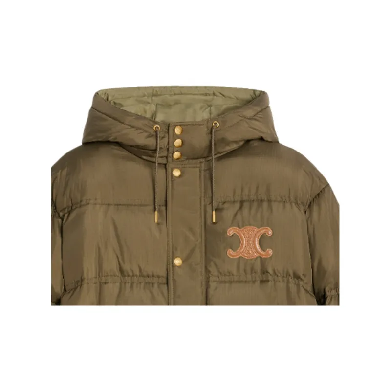 CELINE FW23 Down Jacket Women's Khaki-6