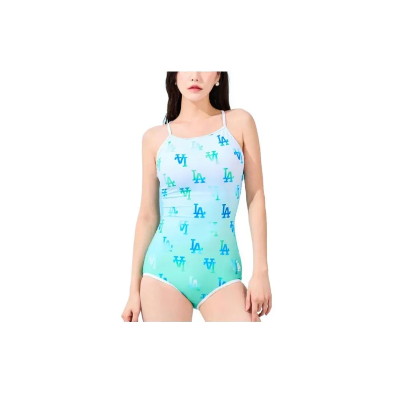 MLB One Piece Swimsuits Women's White-3