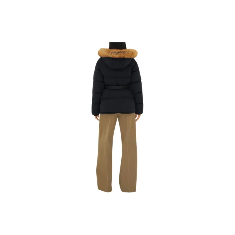 Burberry B Shield appliqué Puffer Coat-3