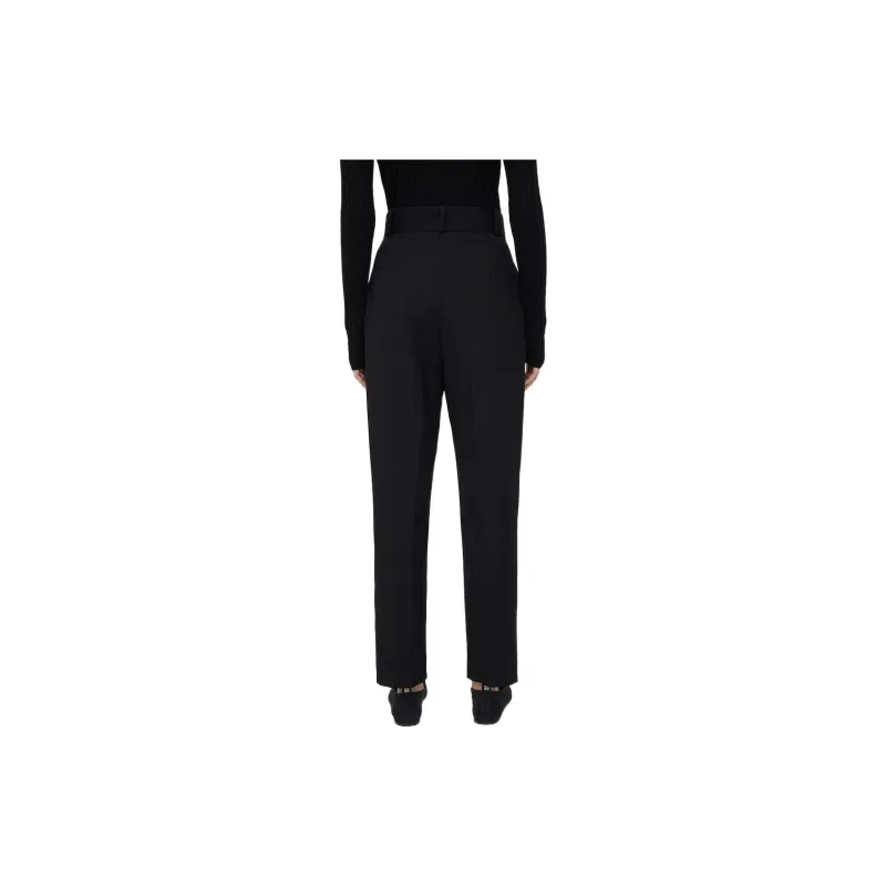 TOTEME Deep Pleat Wool Trousers-3