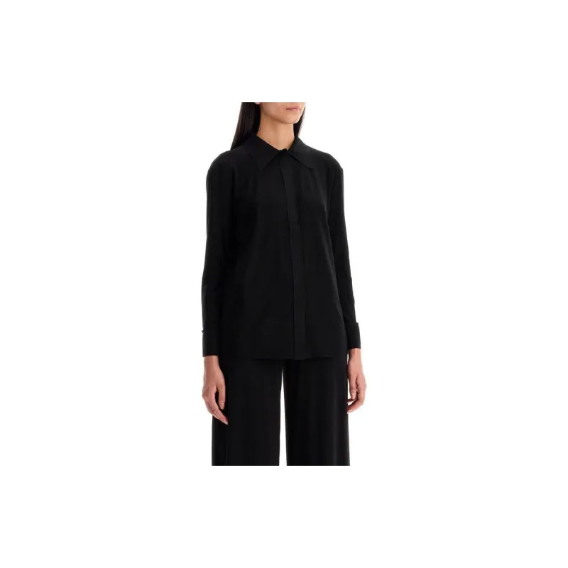 NORMA KAMALI Plain Long sleeve Shirt-1