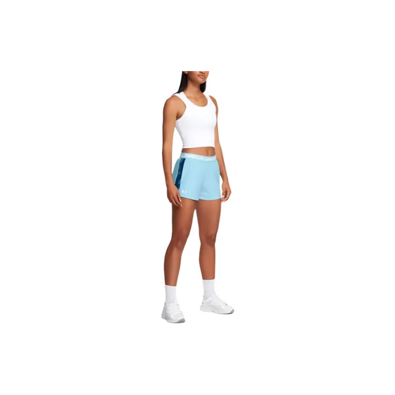 Under Armour UA Tech™ Print Inset 3' Shorts Sports Shorts Women's Team Blue-4