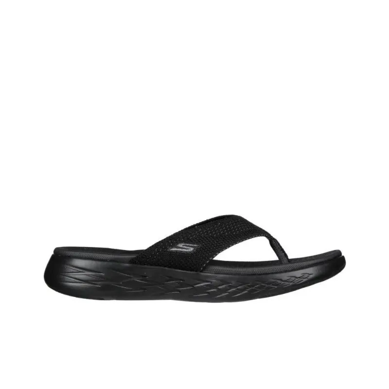 Skechers Quiet Flip Flops Women's Black-1