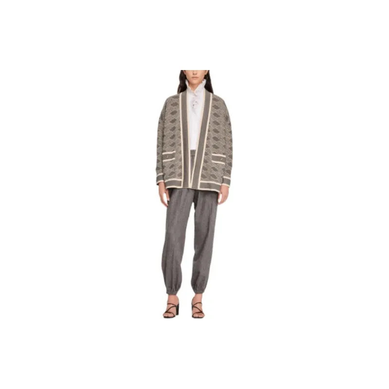 Sandro FW22 Knitwear Women's Gray-2