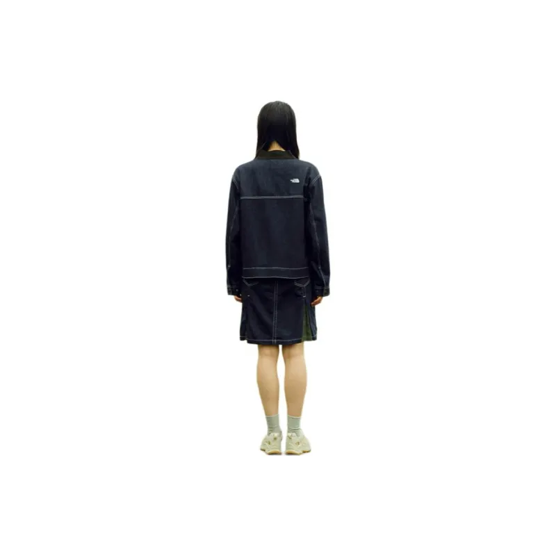 THE NORTH FACE THE NORTH FACE Urban Exploration Denim Jacket Women's Dark Blue-3