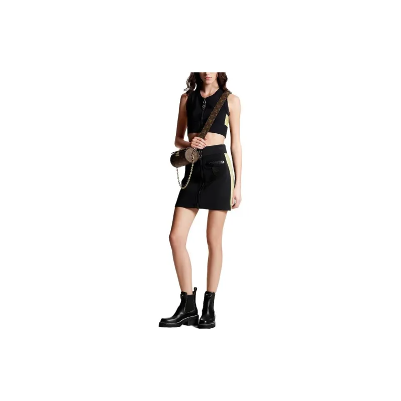 LOUIS VUITTON Technical Jersey Zip-Up Sports Bra-2