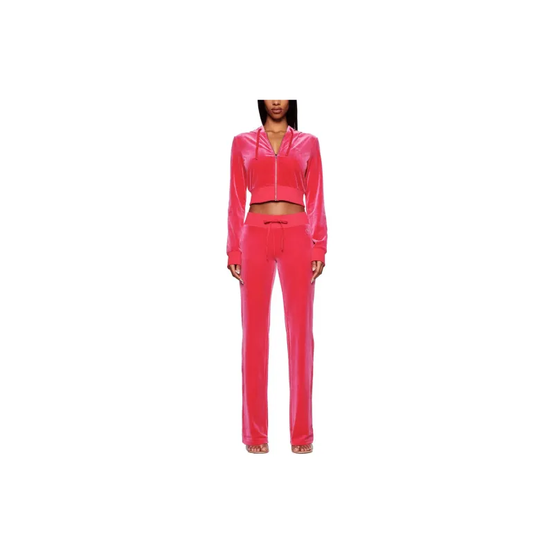 I.AM.GIA STACEY VELOUR HOODIE Sweatshirt Women's PINK/Pink-2