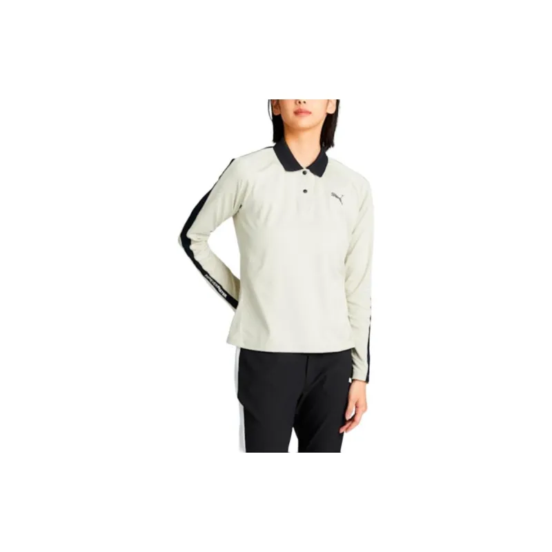 PUMA DRYCELL Polo Shirt Women's Desert Dust-3