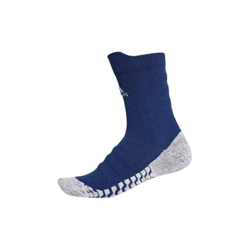 Adidas Traxion Mid-Calf Socks Men's 1 Pack Blue-0