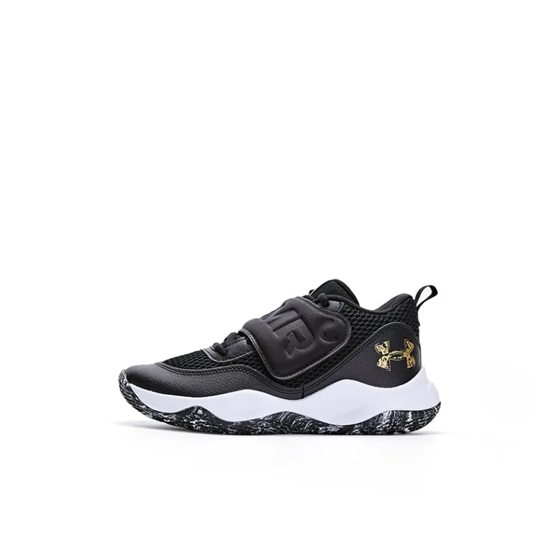 Under Armour Low Top Basketball Shoes White Kids'-0