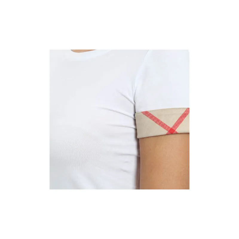 Burberry Regular T Shirt Women's White-5