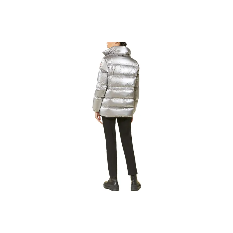 Moncler Down Jacket Women's Silver-3