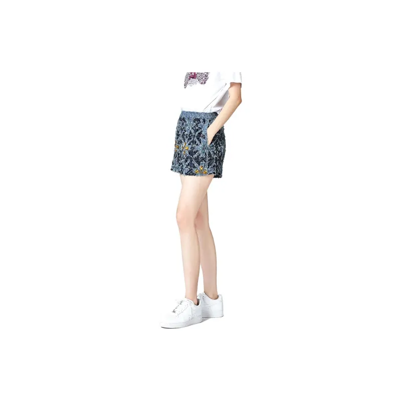 Laurence & Chico Denim Shorts Women's Blue-3