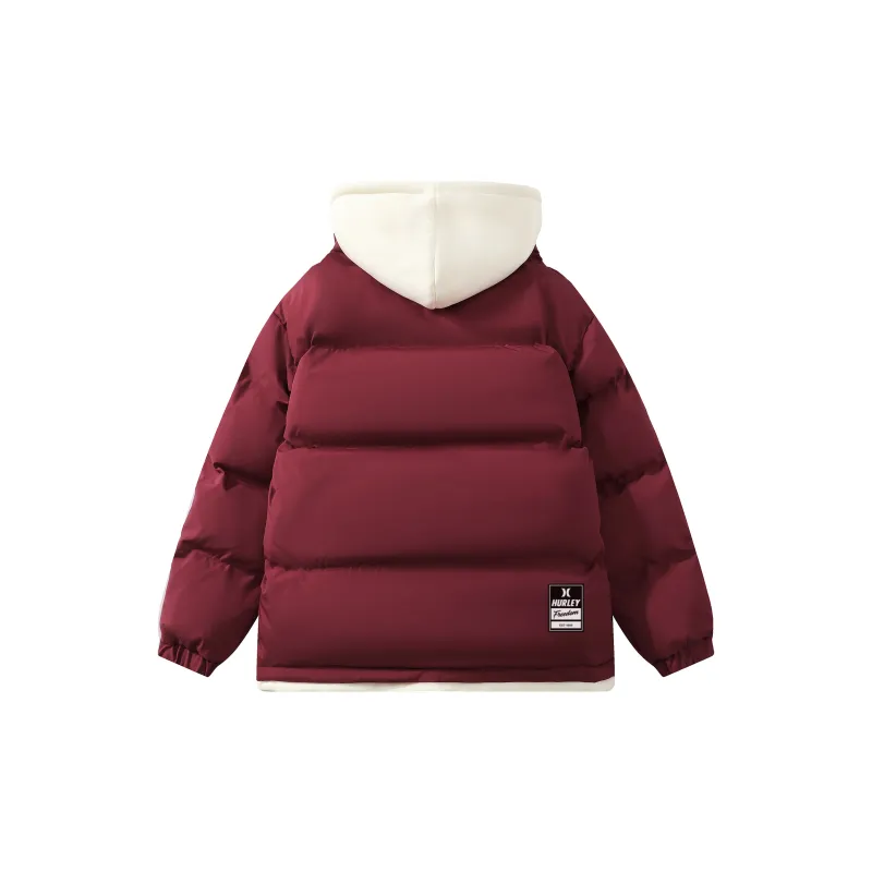 Hurley Puffer Jacket Coat Unisex-9