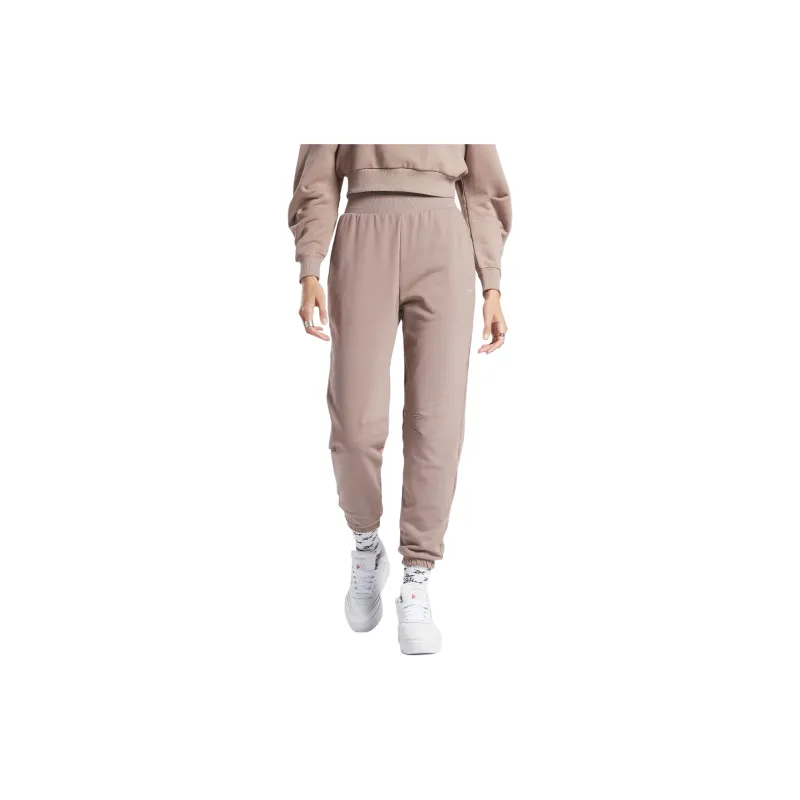 Reebok Classics French Terry Joggers Casual Pants Women's Taupe-1