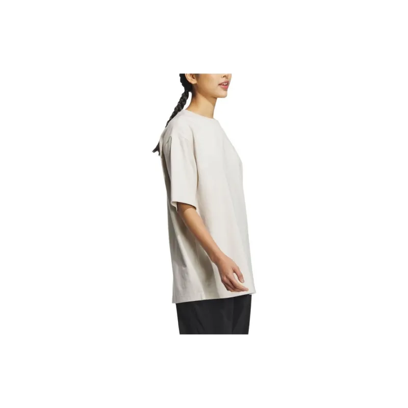 Adidas T Shirts Women's Bauxite Brown-3