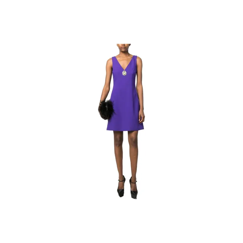 MOSCHINO Sleeveless Dress Women's Purple-1