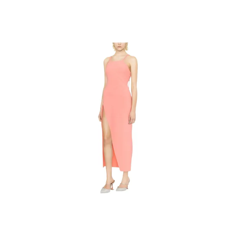 The Attico Fujiko Asymmetric Midi Dress-1