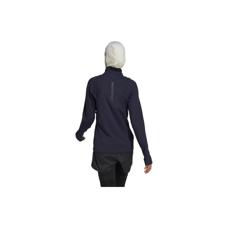 Adidas Free Shipping With AdiClub Run Fast Half Zip Long Sleeve Sweatshirt-2