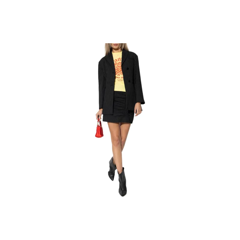 GANNI T Shirts Women's Yellow-2
