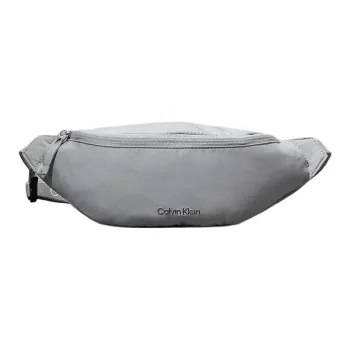 CALVIN KLEIN Recycled Polyester Fanny Pack Unisex Slate Gray