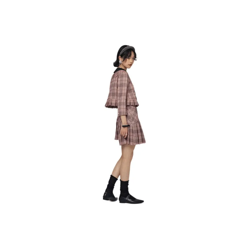 CatPunch Casual Short Skirts Women's Plaid-2