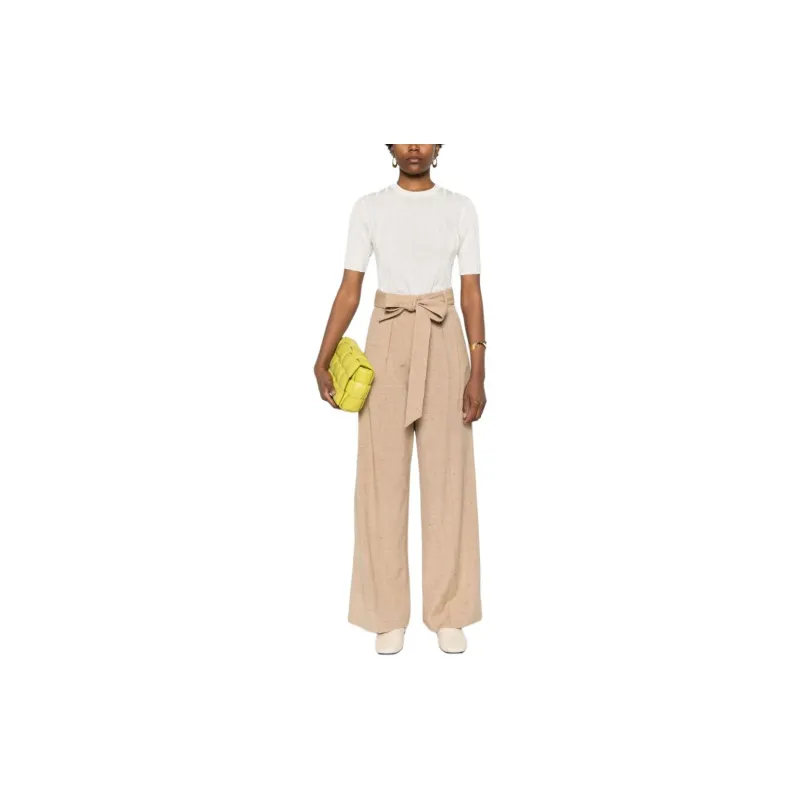 JOSEPH Atlas Speckled Palazzo Pants-1