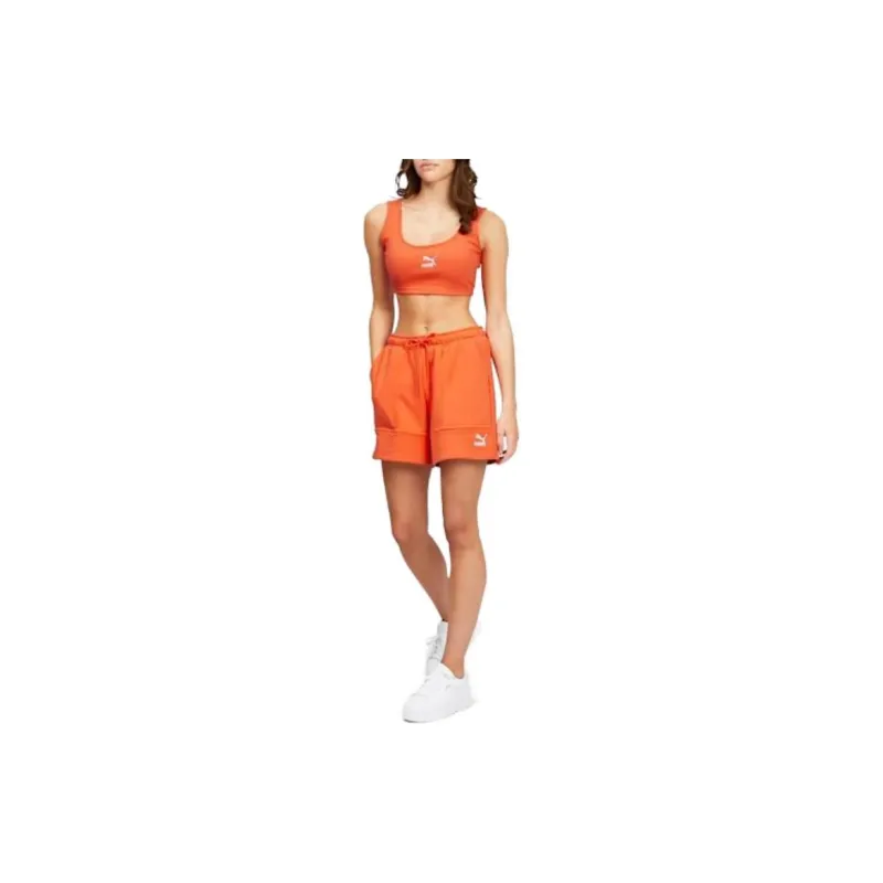 PUMA Casual Shorts Women's Firelight Color-2