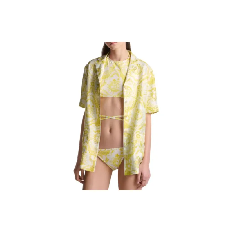 DIOR Swimming Shorts Women's Yellow-2