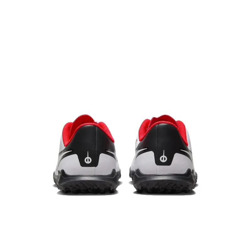 Nike Tiempo Legend 10 Club Anti-Slip Wear-Resistant Low-Top Kids' Soccer Shoes White Black Red Kids'-4