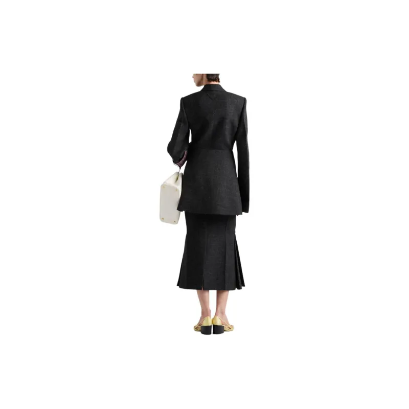 PRADA Double breasted Wool Coat-2