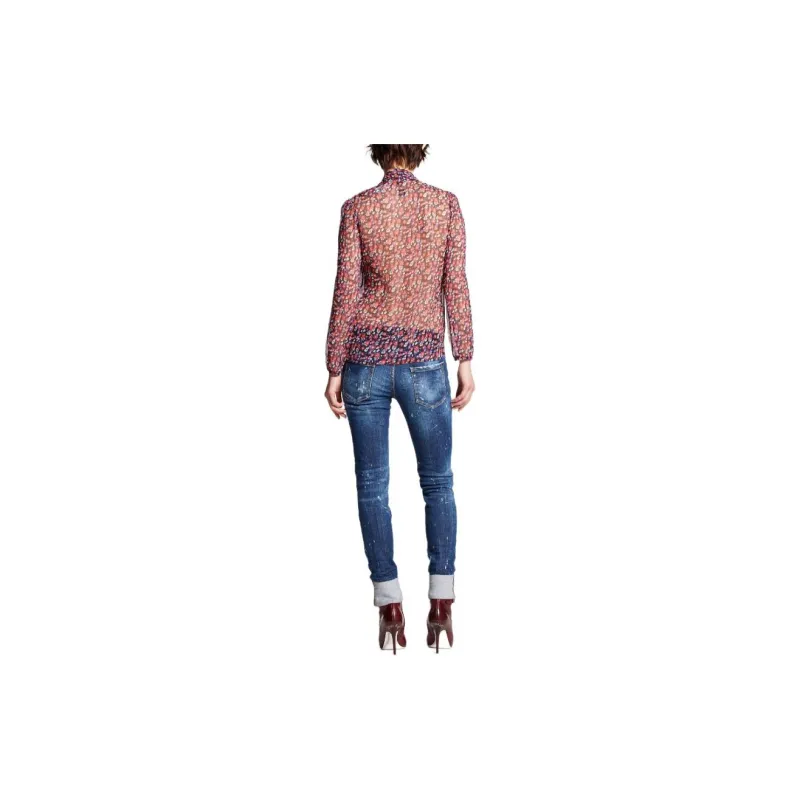 DSQUARED 2 Mid rise Distressed Jeans-2