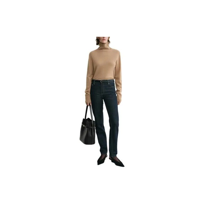 TOTEME 'Cropped Turtleneck' Turtleneck Sweater-1