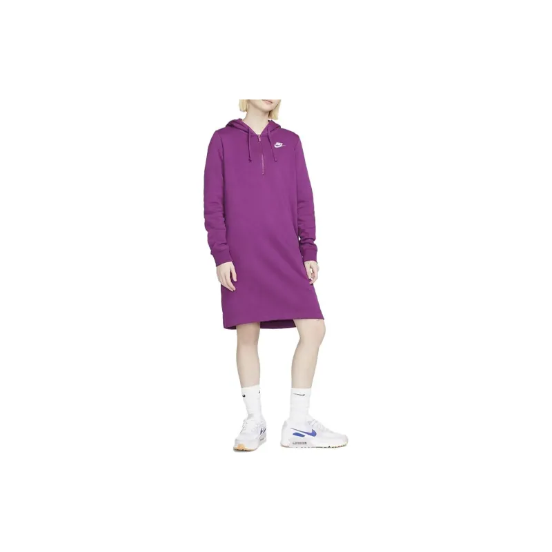 Nike Long-Sleeved Dresses Women's Purple-1