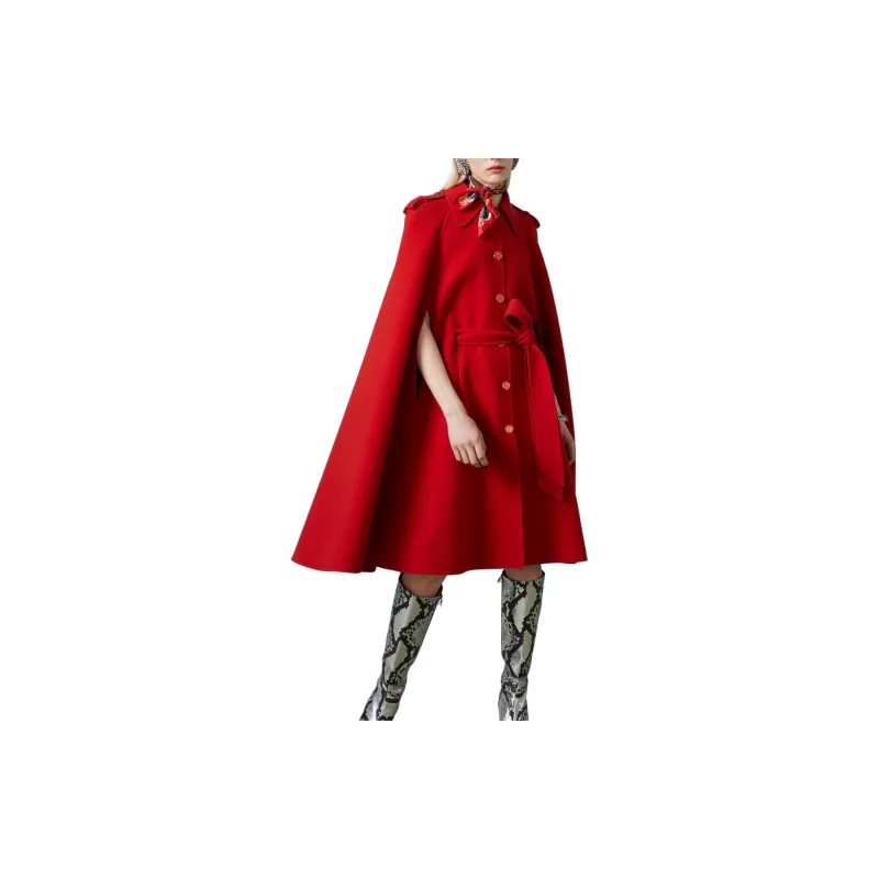 GUCCI Coats Women's Red-2
