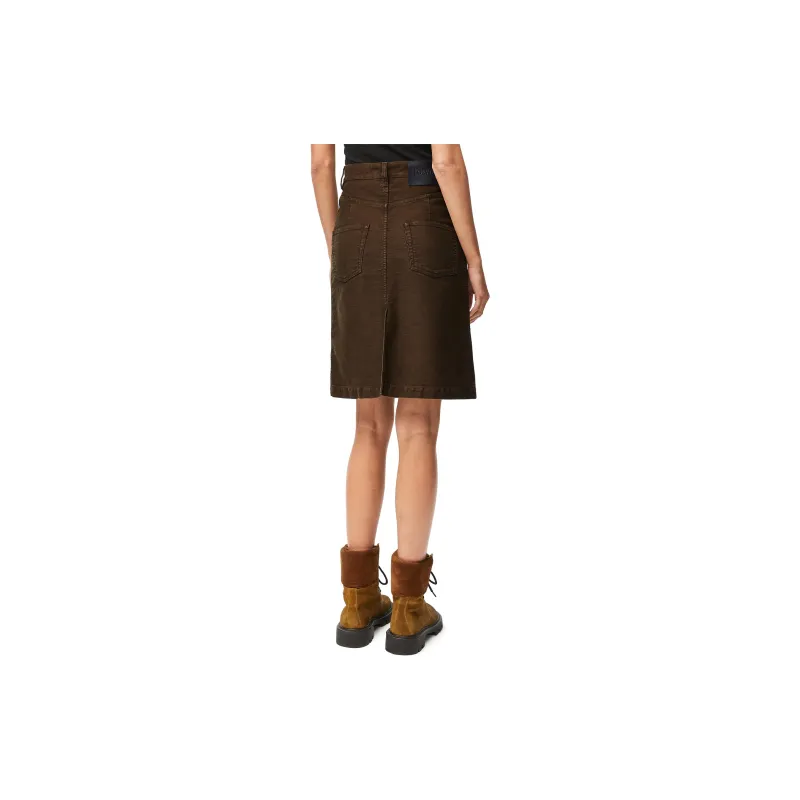LOEWE SS24 Casual Short Skirts Women's Raven-2