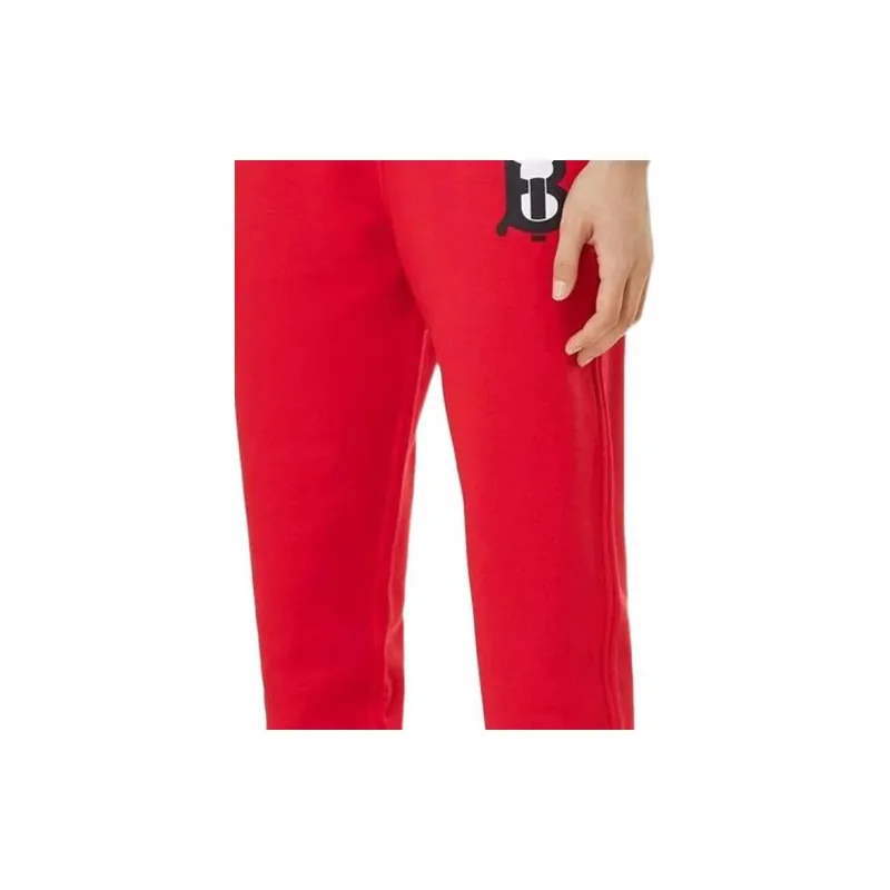 Burberry SS23 Knitted Sports Pants Women's Red-3