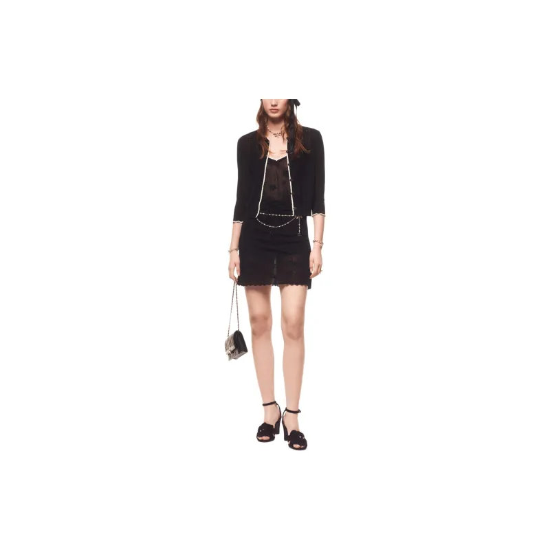 CHANEL FW24 Camisole Women's Black-1