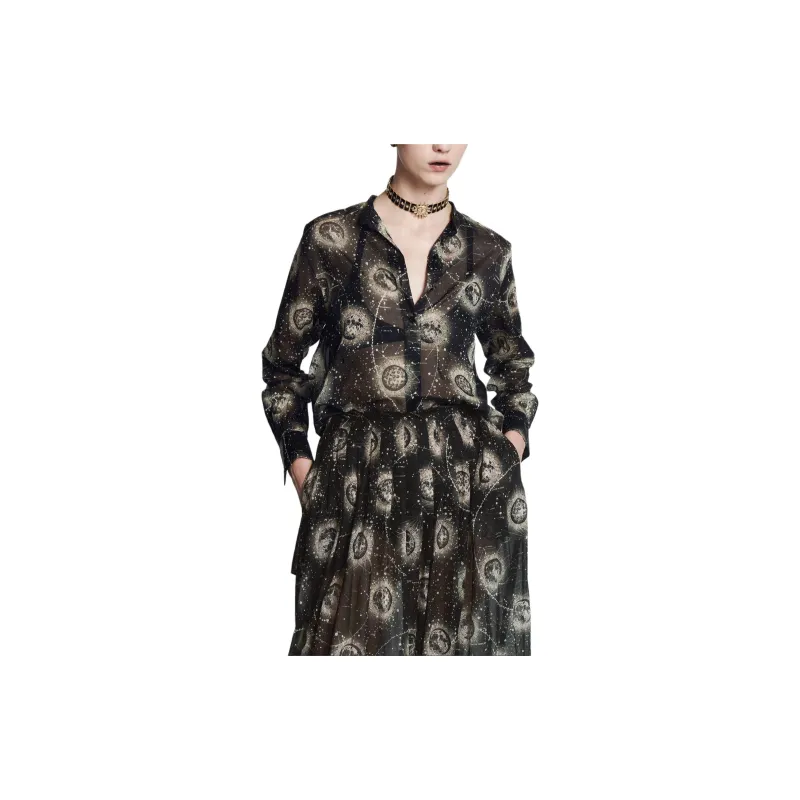 DIOR Shirts Women's Black-2