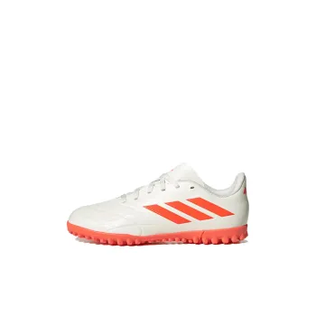 Adidas Copa Pure.4 Anti Slip Wear Resistant Low Top Kids' Soccer Shoes White Orange Kids'